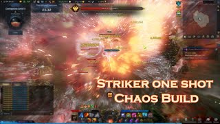 Lost Ark  Striker Chaos oneshot Build [upl. by Rehoptsirhc]