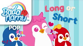 Long or Short  Math Song l Nursery Rhymes amp Kids Songs [upl. by Leuqram]