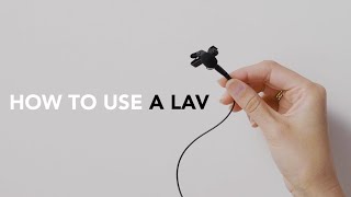 How To Use A Lavalier Mic  HowTo Guide [upl. by Grange]