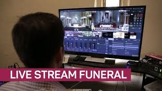 Cant make the funeral Just watch the live stream [upl. by Naida]