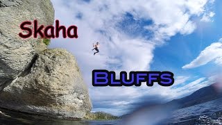 Cliff jumping  Skaha Bluffs [upl. by Asirral216]