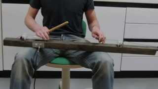 Homemade Bass Diddley Bow [upl. by Sunshine118]