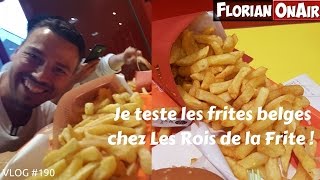 Je teste les frites belges  VLOG 190 [upl. by Nylazor]