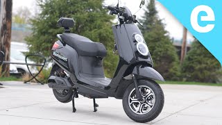 Review 1999 Bloom Scooter electric moped [upl. by Yecam437]