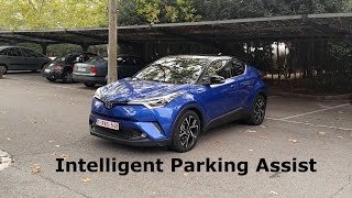 Toyota CHR  Simple Intelligent Parking Assist system  1001cars [upl. by Llenram]