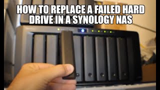 How to Replace a Hard Drive in a Synology NAS [upl. by Nazar506]