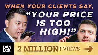 Actual Live Sales Call With Dan Lok [upl. by Sedruol544]