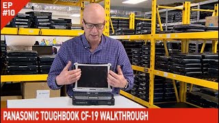 Panasonic Toughbook CF19 Walkthrough [upl. by Kcirdde]