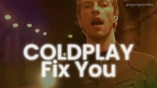 Coldplay  Fix You Karaoke [upl. by Tiffanie]