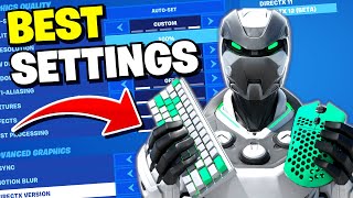 The BEST Fortnite Settings For Beginners  Best Keybinds For Keyboard and Mouse Players In Fortnite [upl. by Ahiel]