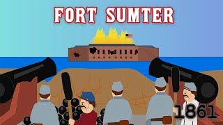 Fort Sumter The American Civil War [upl. by Hadden]