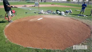 How To Renovate A Pitchers Mound [upl. by Piderit]