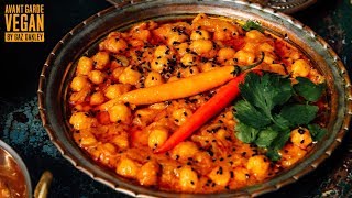 TASTIEST CHICKPEA CURRY  quick recipe [upl. by Nodnnarb870]