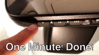 LEXUS HOW TO PAIR TO GARAGE DOOR 1 MINUTE [upl. by Rosemarie]