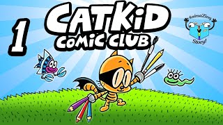 Welcome to the Comic Club  CAT KID COMIC CLUB  Part 1 [upl. by Wyler337]