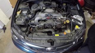 Subaru Impreza Engine knock [upl. by Ylellan]