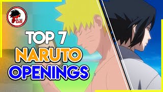 Naruto TOP 7 OPENINGS de Naruto y Naruto Shippuden [upl. by Akired]