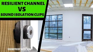 Resilient Channel Vs Sound Isolation Clips  All The Facts [upl. by Namso57]