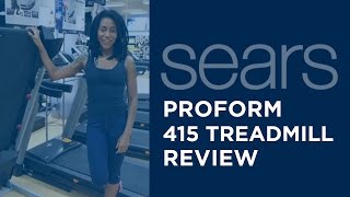 Proform Crosswalk 415 Treadmill Review [upl. by Fay]