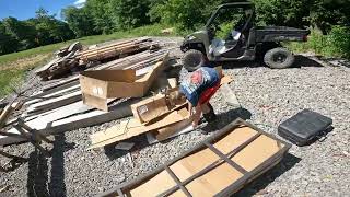 Woodlander HM130 Max Trailer Unpacking POV [upl. by Erick]