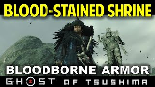 BloodStained Shrine Location amp Riddle Solution  Ghost of Tsushima Iki Island DLC Guide [upl. by Ahsir691]